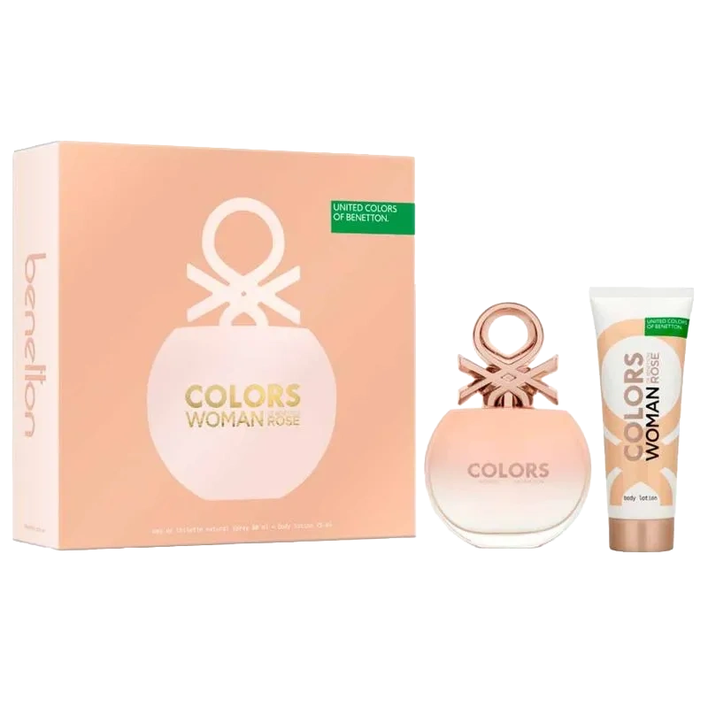 BENETTON KIT BENETTON ROSE EDT 80ML BL 75ML