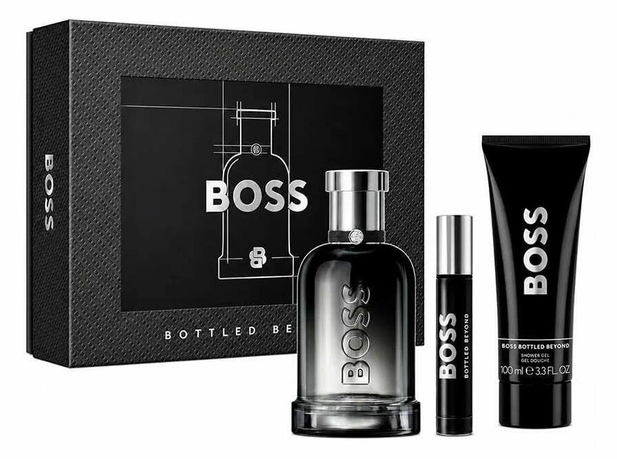 KIT BOSS BOTTLED BEYOND EDP 100ML + SH GEL 100ML + TLV SIZE 10ML